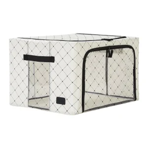 'Sadie' Collapsible Storage Box with Printed Windows